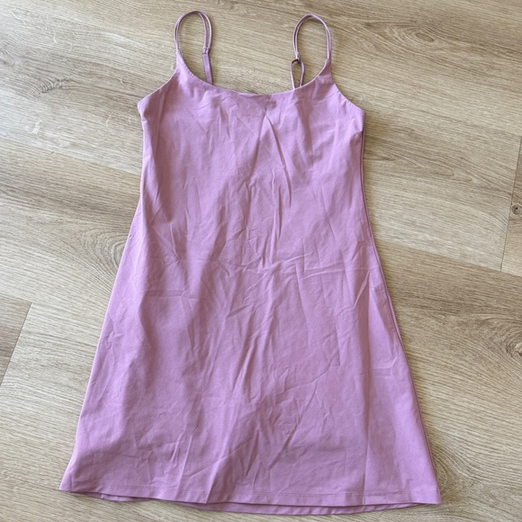 Abercrombie & Fitch NWOT Dusty Rose Pink Traveler Dress XS - Picture 11 of 12